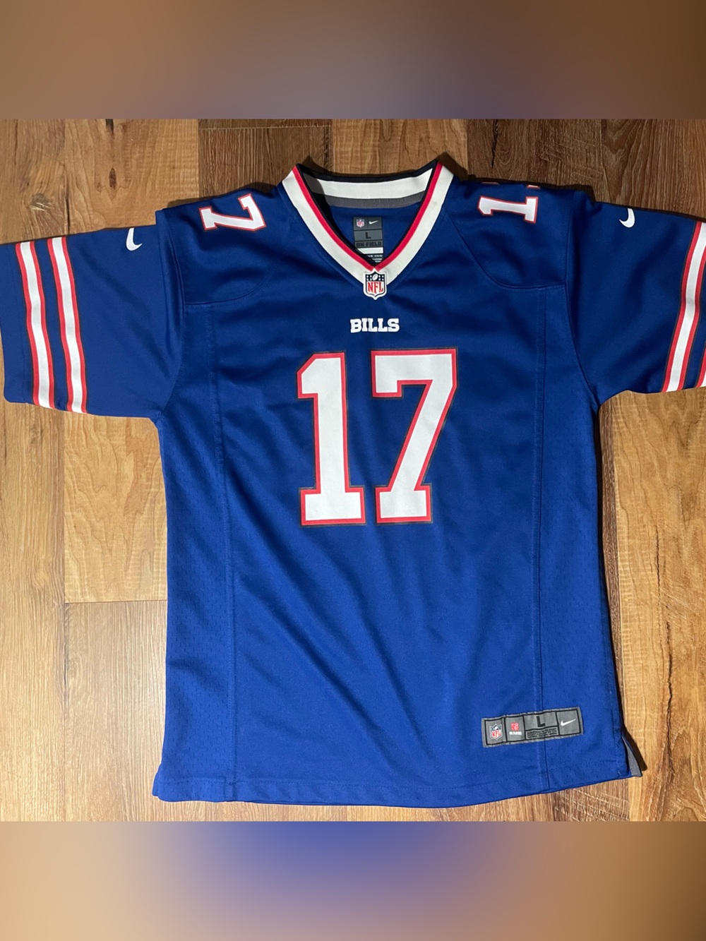 Kids NFL Buffalo Bills (Josh Allen) #17 Jersey.